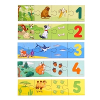 Пазлы «Счёт и логика для малышей» Пазлы «Счёт и логика для малышей»