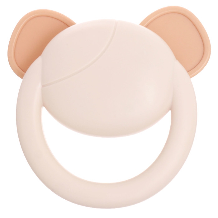 Погремушка «Собачка», с прорезывателем для зубов, пищевой силикон Погремушка «Собачка», с прорезывателем для зубов, пищевой силикон