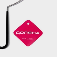 Скребок для чистки одежды, ковров, мебели Доляна, 18×12,5 см, ПВХ ручка Скребок для чистки одежды, ковров, мебели Доляна, 18×12,5 см, ПВХ ручка