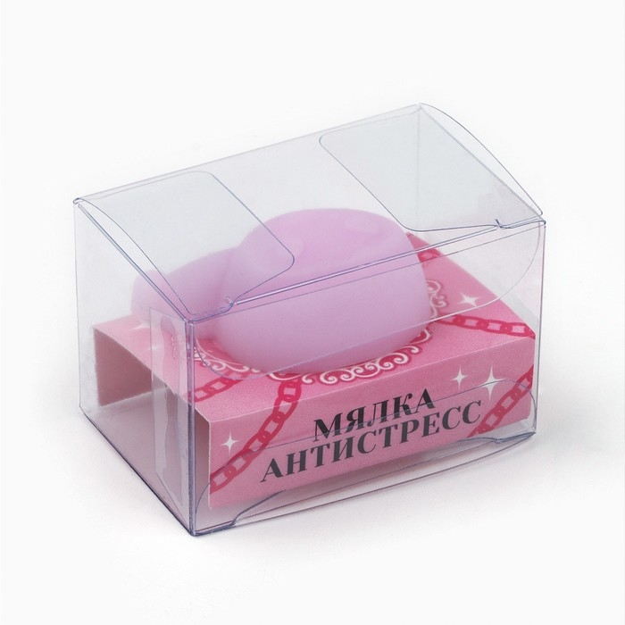 Мялка антистресс «Мяк жмяк», фиолетовая, 4,4 х 3,5 см Мялка антистресс «Мяк жмяк», фиолетовая, 4,4 х 3,5 см