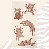 Полотенце махровое Этель «Тигрята в цирке», 50х90 см, 100% хлопок, 420 г/м2 Полотенце махровое Этель «Тигрята в цирке», 50х90 см, 100% хлопок, 420 г/м2