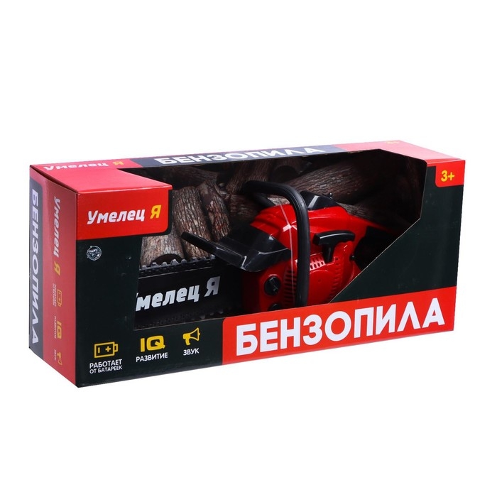 Инструмент &laquo;Бензопила&raquo;, звуковые эффекты, работает от батареек