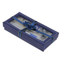 Набор подарочный 3в1 (ручка, кусачки, фонарик синий) микс