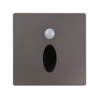 Встраиваемый светильник для лестницы, NL-38, датчик движ, 1.5 Вт, 60 Лм, 3000К, серебристый Встраиваемый светильник для лестницы, NL-38, датчик движ, 1.5 Вт, 60 Лм, 3000К, серебристый