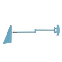 Бра "Центрик" Е27 синий 61х12х10 см