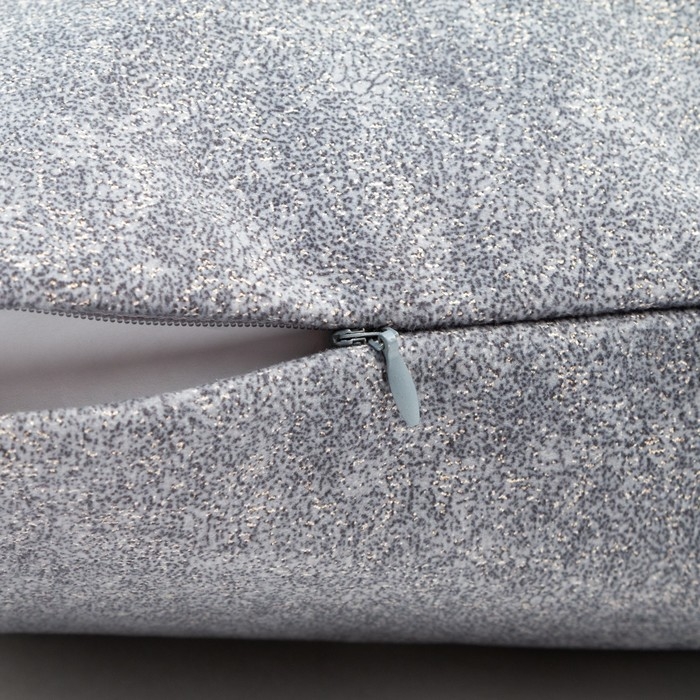 Наволочка декоративная Этель Геометрия цвет серый/черный 45 х 45 см, 100% п/э