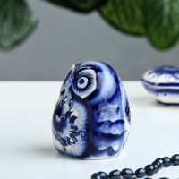 Сувенир &laquo;Сова Софья&raquo;,  гжель