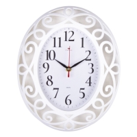 Часы настенные интерьерные "Классика", бесшумные, 31 х 26 см, АА Часы настенные интерьерные "Классика", бесшумные, 31 х 26 см, АА
