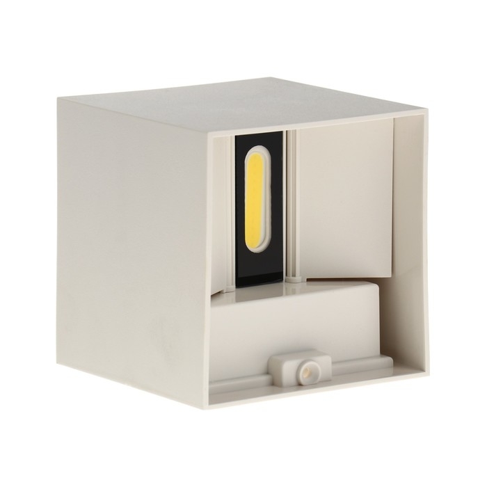 Светильник фасадный «Куб», FSD-062, 6 Вт, 4000К, регулир. луч, IP65, 220 В, пластик, белый 1008423 Светильник фасадный «Куб», FSD-062, 6 Вт, 4000К, регулир. луч, IP65, 220 В, пластик, белый 1008423