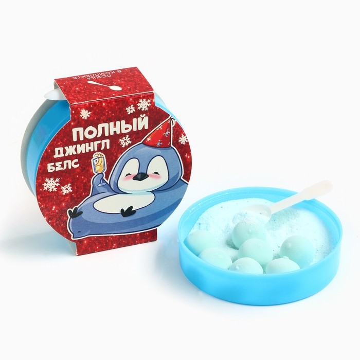 Новый год! Жевательная резинка с кислой пудрой &laquo;Полный джингл бэлс&raquo;, 15 г