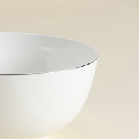 Салатники SL Home «Каскарон», 1,4 л, d=18 см, набор 2 шт, костяной фарфор, белые Салатники SL Home «Каскарон», 1,4 л, d=18 см, набор 2 шт, костяной фарфор, белые