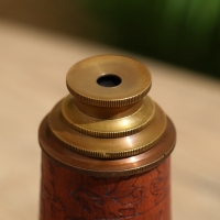 Сувенир "Телескоп" 43 см, гравированный, (диаметр объектива 4 см), латунь Сувенир "Телескоп" 43 см, гравированный, (диаметр объектива 4 см), латунь