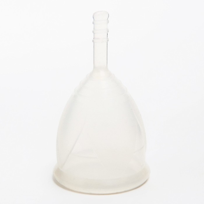 Менструальная чаша &laquo;Тюльпан&raquo;, размер L, цвет белый