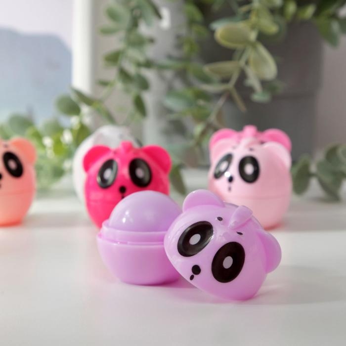 Бальзам для губ «Пандочка», микс цветов и ароматов Бальзам для губ «Пандочка», микс цветов и ароматов