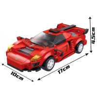 Конструктор Гонка &laquo;Спорткар&raquo;, 302 детали