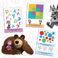 IQ-блокноты набор, 6 шт. по 20 стр., 12 × 17 см, Маша и Медведь IQ-блокноты набор, 6 шт. по 20 стр., 12 × 17 см, Маша и Медведь