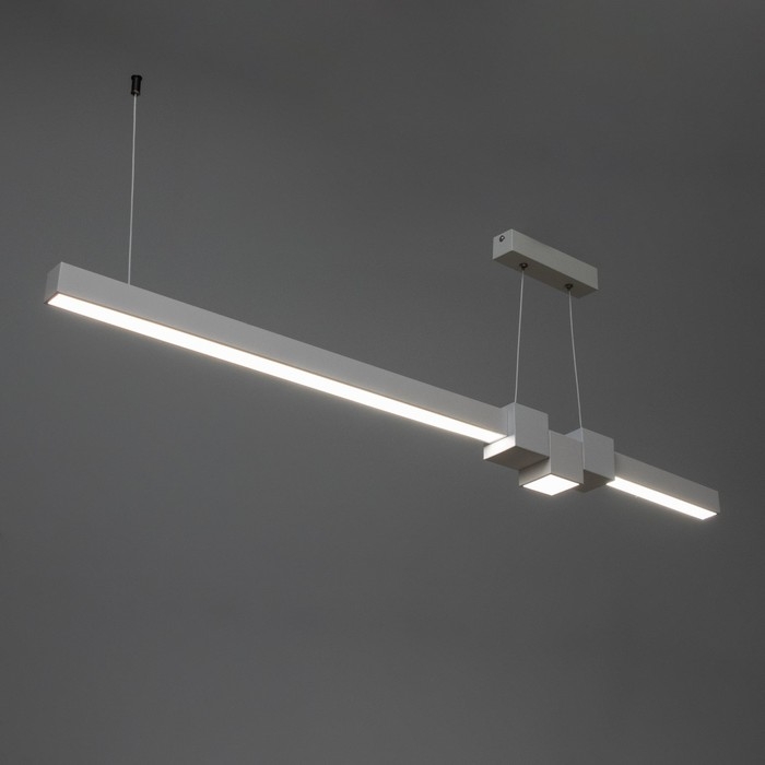 Светильник с ПДУ Светильник с ПДУ "Наоми" LED 20Вт 3000-6000К белый 120х100 см