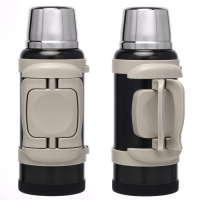 Термос, 3.2 л, Volume "Мастер К", с двумя кружками и ситечком, сохраняет тепло 72 ч, чёрный Термос, 3.2 л, Volume "Мастер К", с двумя кружками и ситечком, сохраняет тепло 72 ч, чёрный