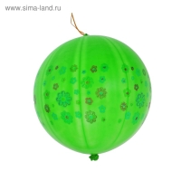 Шар латексный 18" &laquo;Цветы&raquo;, панч-болл, набор 25 шт., цвета МИКС