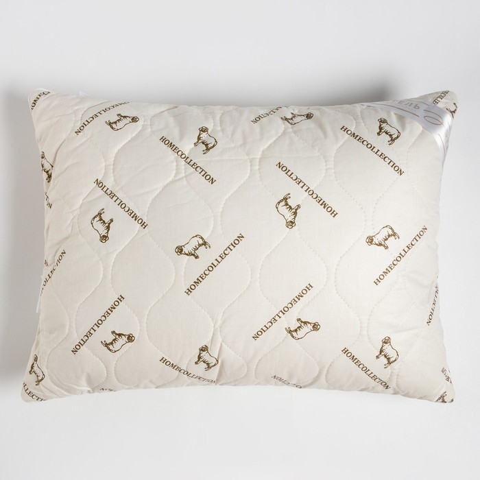 Подушка "Этель", подстёжка &mdash; овечья шерсть, 50х70 см, тик