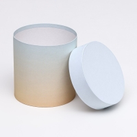 Набор круглых подарочных коробок 5 в 1 &laquo;Градиент стиля&raquo;, 20 &times; 20 &times; 20‒13,5 &times; 13,5 &times; 13,5 см