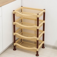 Полка напольная для овощей &laquo;Хозяюшка&raquo;, бежевая