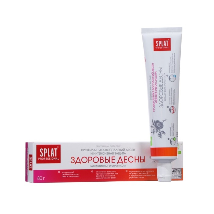 Зубная паста SPLAT Professional АКТИВ для здоровья десен, 80 г Зубная паста SPLAT Professional АКТИВ для здоровья десен, 80 г