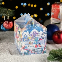 Новый год. Подарочная коробка "Зимняя Фантазия", 20 x 12 x 19 см.