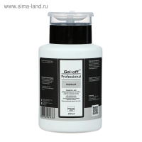 Средство для обезжиривания ногтей и снятия липкого слоя Gel*off Premium Professional, помпа, 200 мл Средство для обезжиривания ногтей и снятия липкого слоя Gel*off Premium Professional, помпа, 200 мл