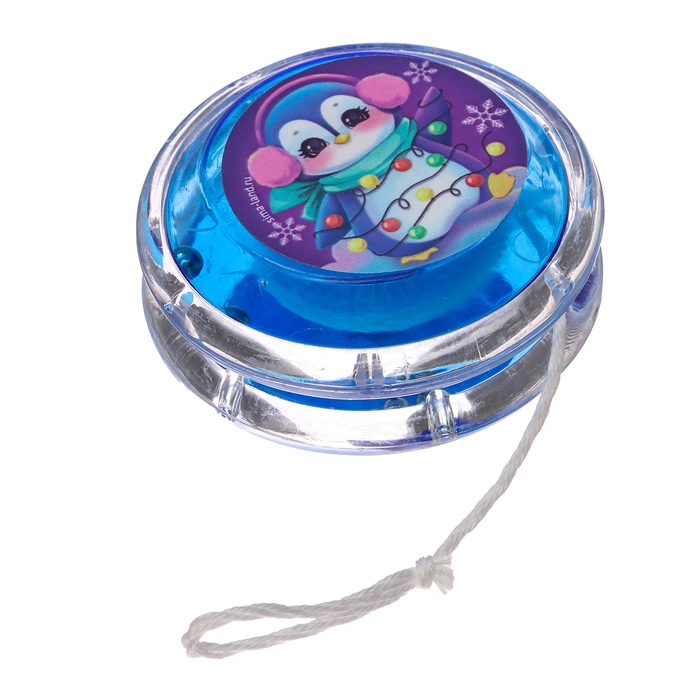 Новый год. Йо-Йо «Веселье» змейка, d= 5,5 см Новый год. Йо-Йо «Веселье» змейка, d= 5,5 см