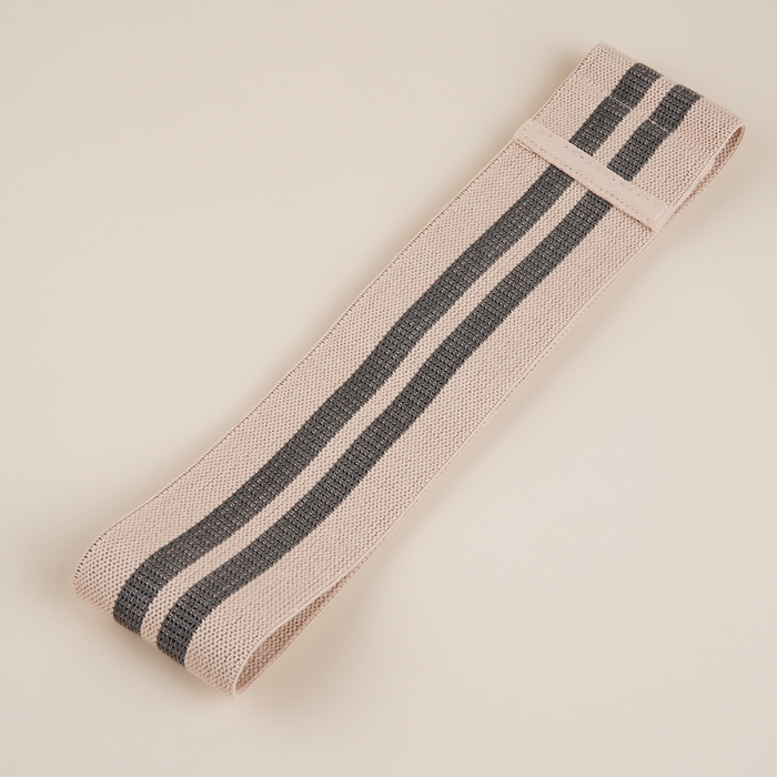 Фитнес-резинка Sima-Land Home MEDIUM, нагрузка 13-22 кг, цвет бежевый