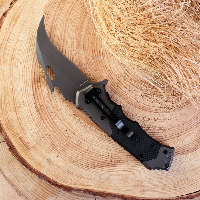 Нож складной Нож складной "Ворон" 19,3см, клинок 82мм/2,5мм