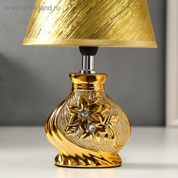 Лампа настольная 16277/1GD Е14 40Вт золото 17х17х26 см RISALUX Лампа настольная 16277/1GD Е14 40Вт золото 17х17х26 см RISALUX