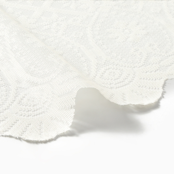 Скатерть Доляна Ажур цв.бежевый 140*200 &plusmn;5 см, 100%п/э