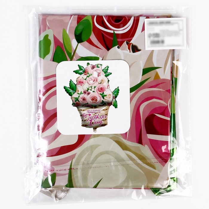 Шар фольгированный 39" &laquo;Букет для мамы&raquo;