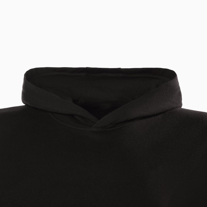 Худи мужское, цвет чёрный, размер 54