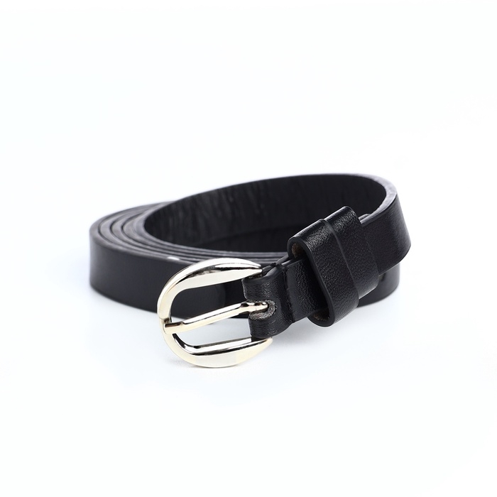 Ремень женский, ширина 1,1 см, пряжка металл, цвет Ремень женский, ширина 1,1 см, пряжка металл, цвет