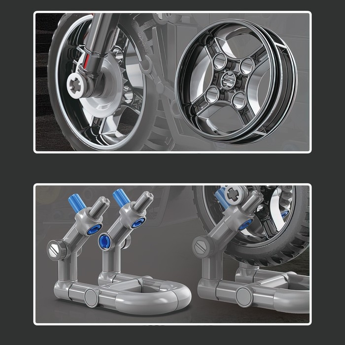 Конструктор Мото &laquo;Спортивный мотоцикл&raquo;, 300 деталей