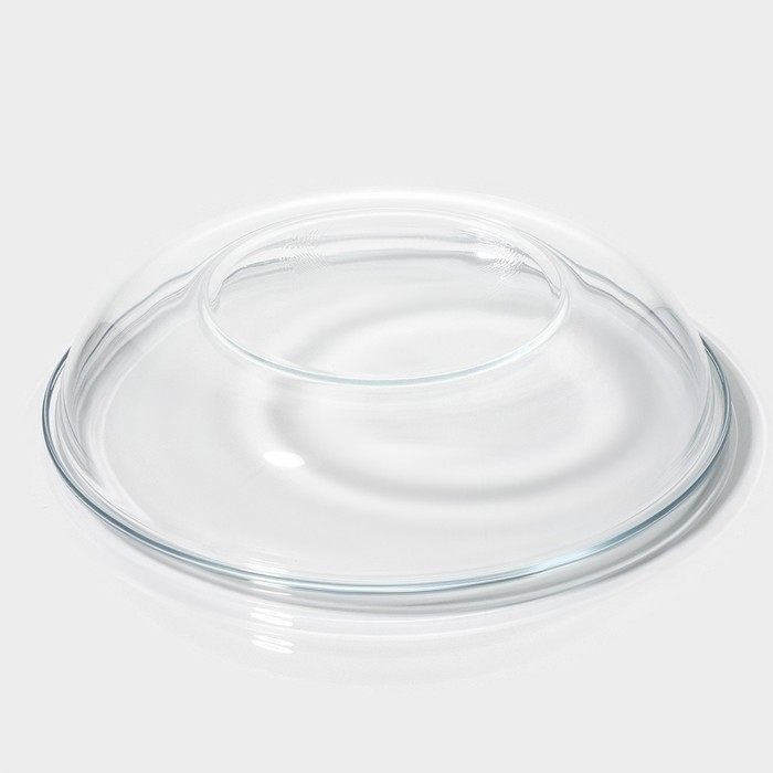 Контейнер для еды из жаропрочного стекла Доляна, круглый, 500 мл, 19&times;8 см
