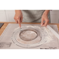 Форма перфорированная для выпечки Доляна «Круг», d=15 см, цвет серебристый Форма перфорированная для выпечки Доляна «Круг», d=15 см, цвет серебристый