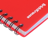 Блокнот на спирали A6 80 листов, клетка, ErichKrause "Words" пластиковая обложка шелкография, блок офсет белизна 100%, красный Блокнот на спирали A6 80 листов, клетка, ErichKrause "Words" пластиковая обложка шелкография, блок офсет белизна 100%, красный