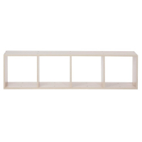 Стеллаж №4 DICE CUBE 4 секции, 360х320х1395, Дуб сонома