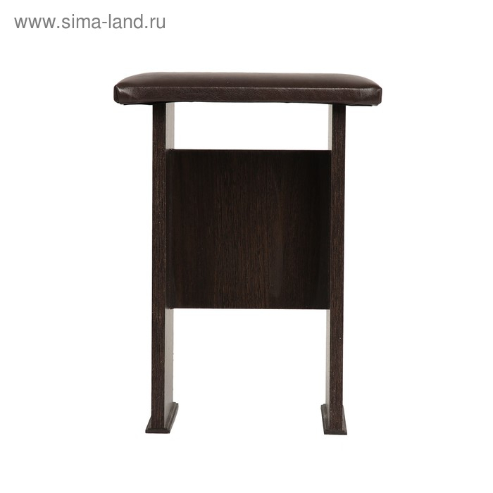 Табурет Кухонный Венге/Кож.зам тёмно-коричневый Табурет Кухонный Венге/Кож.зам тёмно-коричневый