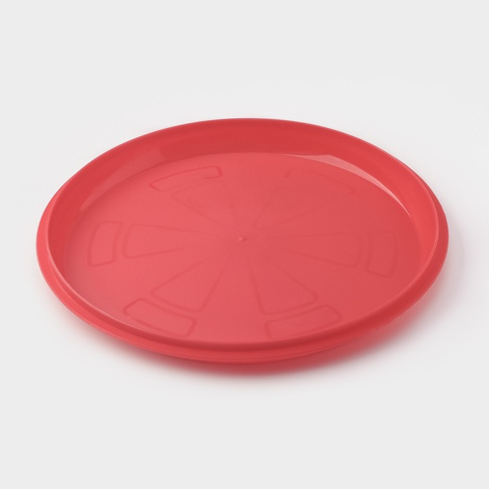 Тортовница с крышкой Доляна, съёмная подставка для пирожных, 13 ячеек, d=28 см, цвет МИКС