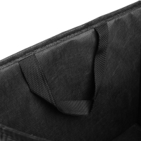 Органайзер в багажник автомобиля, складной, стеганый, оксфорд, 38&times;31&times;25 см, черный