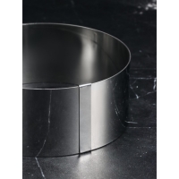 Форма для выпечки и выкладки с регулировкой размера &laquo;Круг&raquo;, h-6,5 см, d-16-30 см