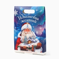 Подарочный набор новогодний, ежедневник, стикеры, ручка &laquo;Исполнения желаний&raquo;