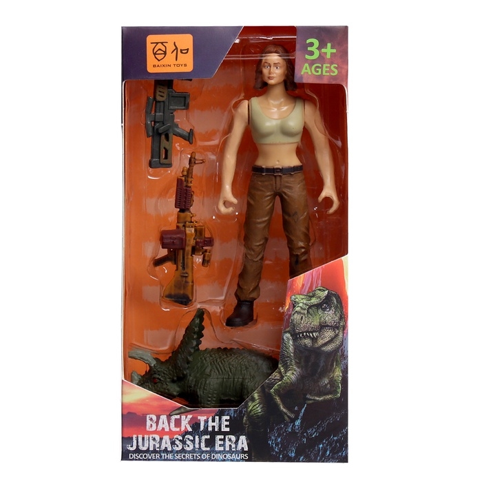 Набор фигурок Набор фигурок "Юрский парк", 4 предмета, МИКС