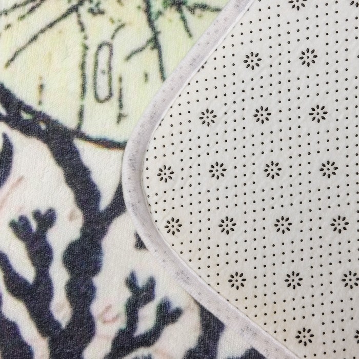 Набор ковриков для ванной и туалета Доляна «На дне», 2 шт: 40×45, 45×75 см Набор ковриков для ванной и туалета Доляна «На дне», 2 шт: 40×45, 45×75 см