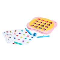 Развивающий набор &laquo;Мемори-рыбалка&raquo;, магнитная рыбалка, 2 удочки, игровая основа, карточки